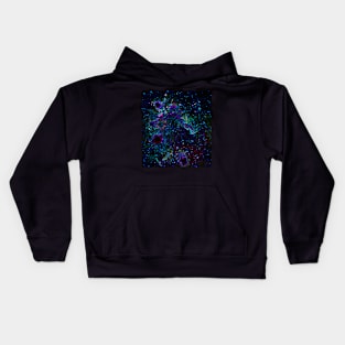 Black Panther Art - Glowing Edges 406 Kids Hoodie